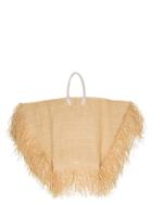 Jacquemus Le Grand Baci Frayed Straw Tote Bag - Neutrals