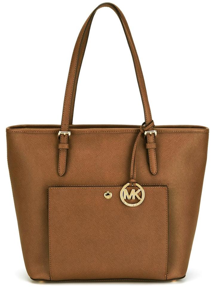 Michael Michael Kors Large Snap Pocket Tote, Women's, Brown