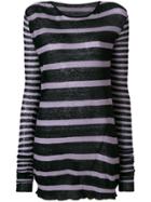 Haider Ackermann Striped Sweater - Black