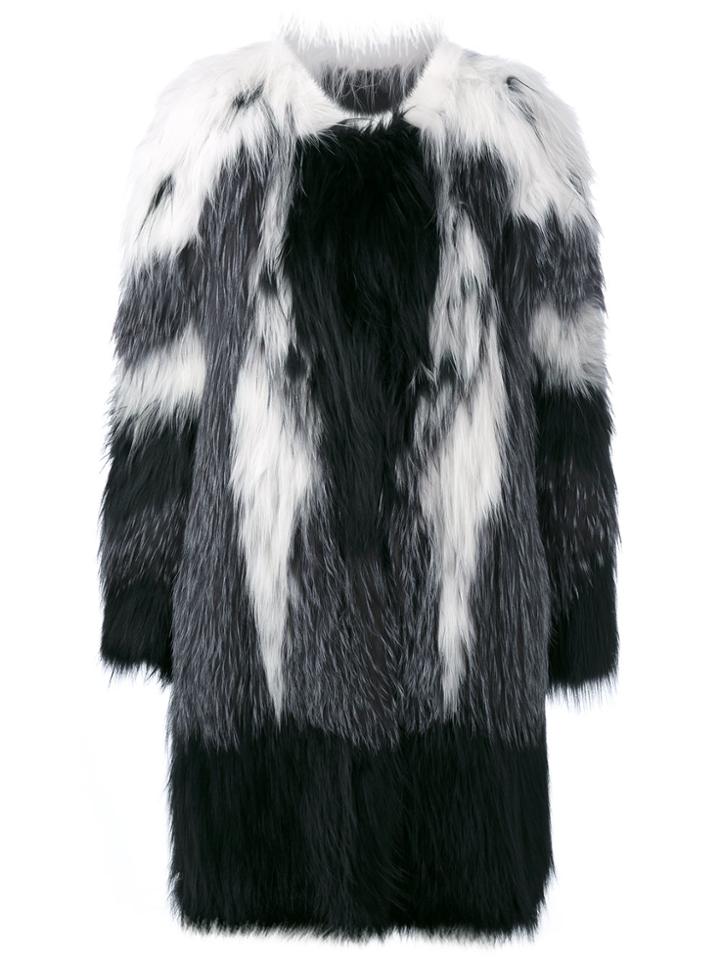 Liska Oversized Coat - Black