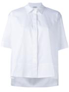 P.a.r.o.s.h. Clay Boxy Shirt, Size: Xs, White, Cotton/spandex/elastane