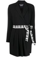 Boutique Moschino Piano Waist Dress - Black