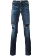 Dondup 'ramones' Jeans, Men's, Size: 36, Blue, Polyester/cotton/spandex/elastane