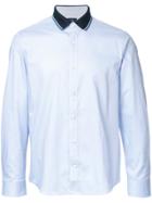 Kent & Curwen Polo Collar Shirt - Blue