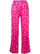 Maggie Marilyn Polka Dot Pattern Trousers - Pink