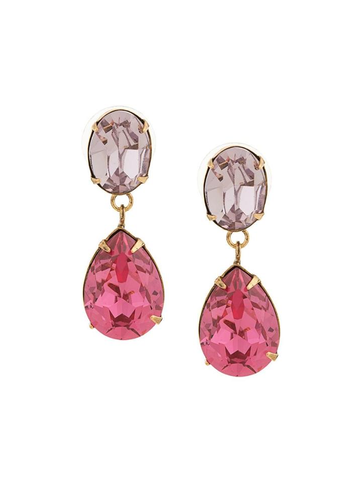 Jennifer Behr Multicoloured Earrings - Pink & Purple