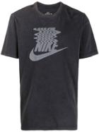 Nike Sportswear Logo Print T-shirt - Black