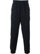 3.1 Phillip Lim Elasticated Waist Trousers, Men's, Size: M, Blue, Cotton/viscose/spandex/elastane
