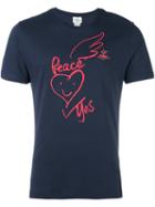 Vivienne Westwood Man 'war And Peace' T-shirt, Men's, Size: Xl, Blue, Cotton