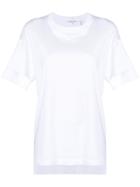 Helmut Lang High Low T-shirt - White