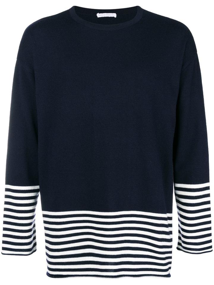 Société Anonyme Striped Detail Jumper - Blue