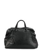 Prada Pre-owned 2000 Top Flap Tote - Black