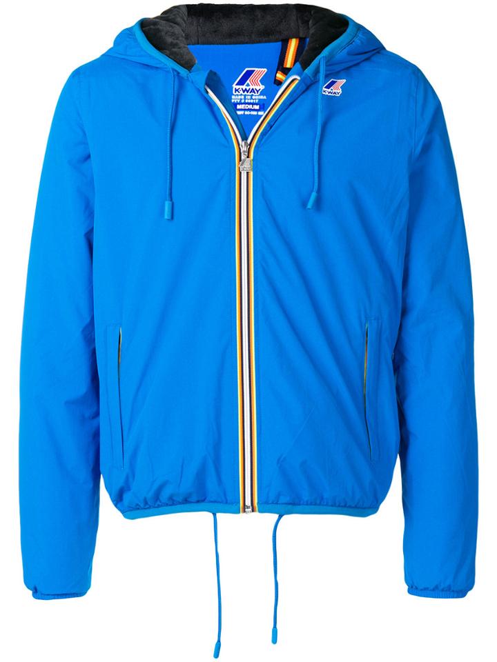 K-way Jacques Ripstop Jacket - Blue
