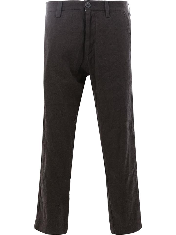 Ziggy Chen Regular Trousers - Black