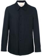 Marni Utility Shirt Jacket - Blue