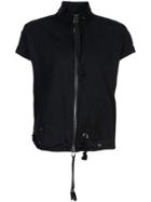 Greg Lauren Side-striped Zip-up Jacket - Black