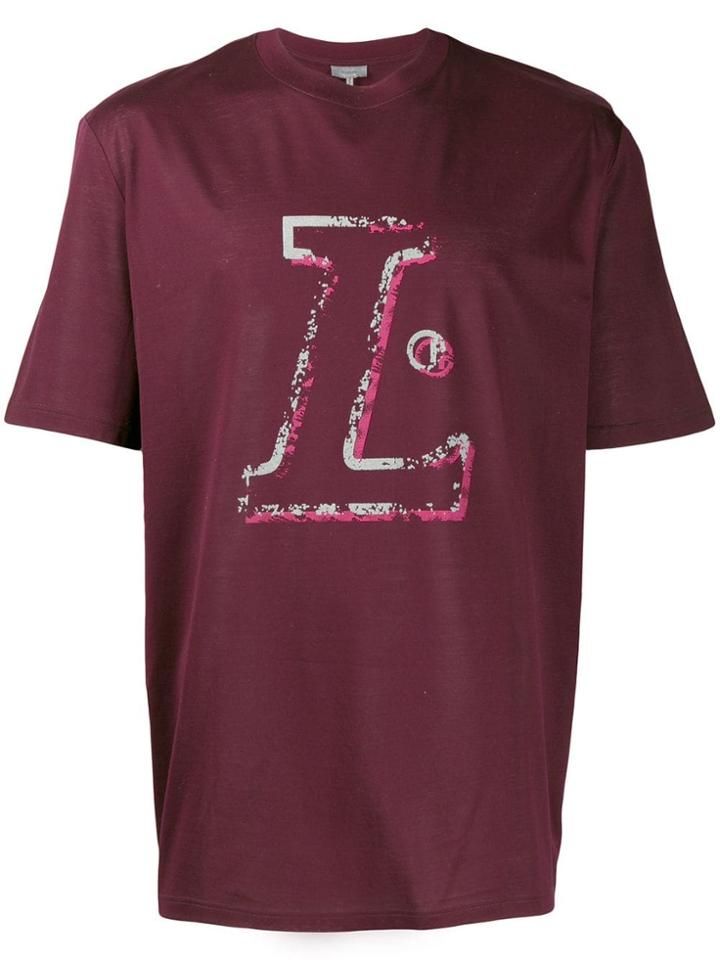 Lanvin Logo Print T-shirt - Purple