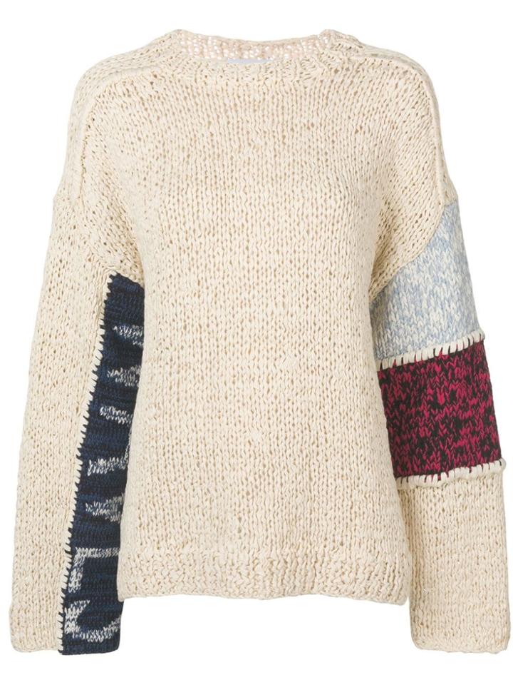 Ambush Tape Knit Jumper - Neutrals