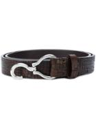 Al Duca D'aosta 1902 Classic Buckled Belt - Brown