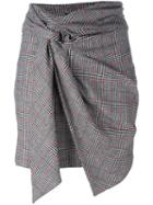 Isabel Marant 'kim' Checked Knot Skirt