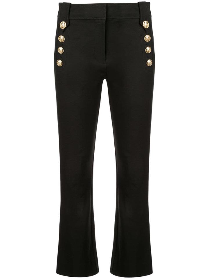 Derek Lam 10 Crosby Robertson Cropped Flare Trouser With Sailor