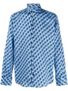Etro Long Sleeved Printed Shirt - Blue