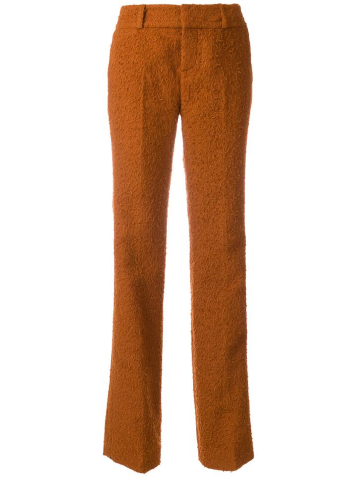 Marni Pilled Tailored Trousers - Yellow & Orange