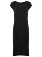 Uma Raquel Davidowicz Midi Dress, Women's, Size: P, Black, Polyester/spandex/elastane/viscose
