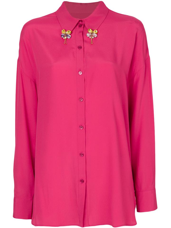Gloria Coelho Printed Shirt - Black
