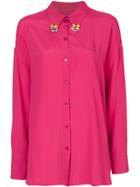 Gloria Coelho Printed Shirt - Black