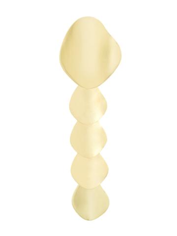Cornelia Webb Slized Organic Hinge Earring - Metallic