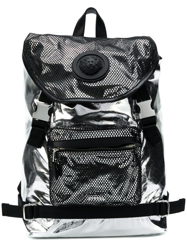 Versus Mesh Backpack - Metallic