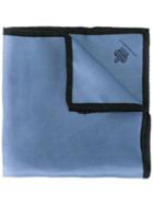 Dolce & Gabbana - Crown Print Pocket Square - Men - Silk - One Size, Blue, Silk