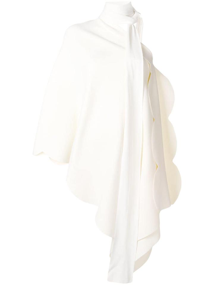 Valentino Asymmetric Top - Nude & Neutrals