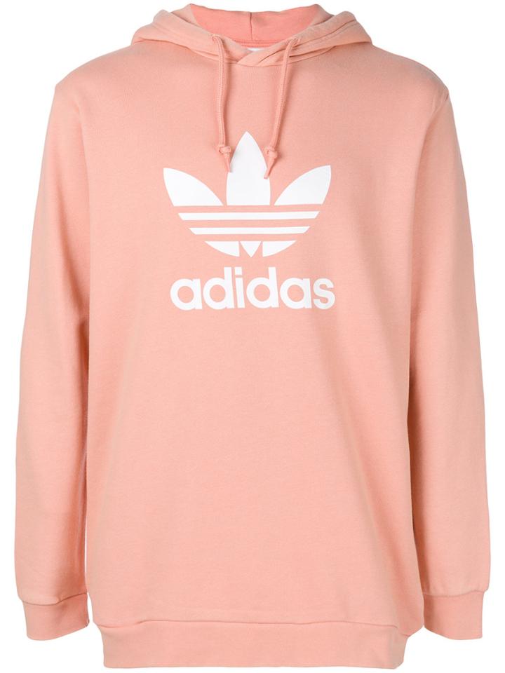 Adidas Trefoil Hoodie - Pink & Purple