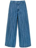 Tufi Duek Cropped Wide-leg Jeans - Blue