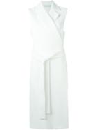 Rosetta Getty Sleeveless Wrap Dress