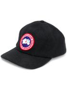 Canada Goose Logo Patch Baseball Cap - Black