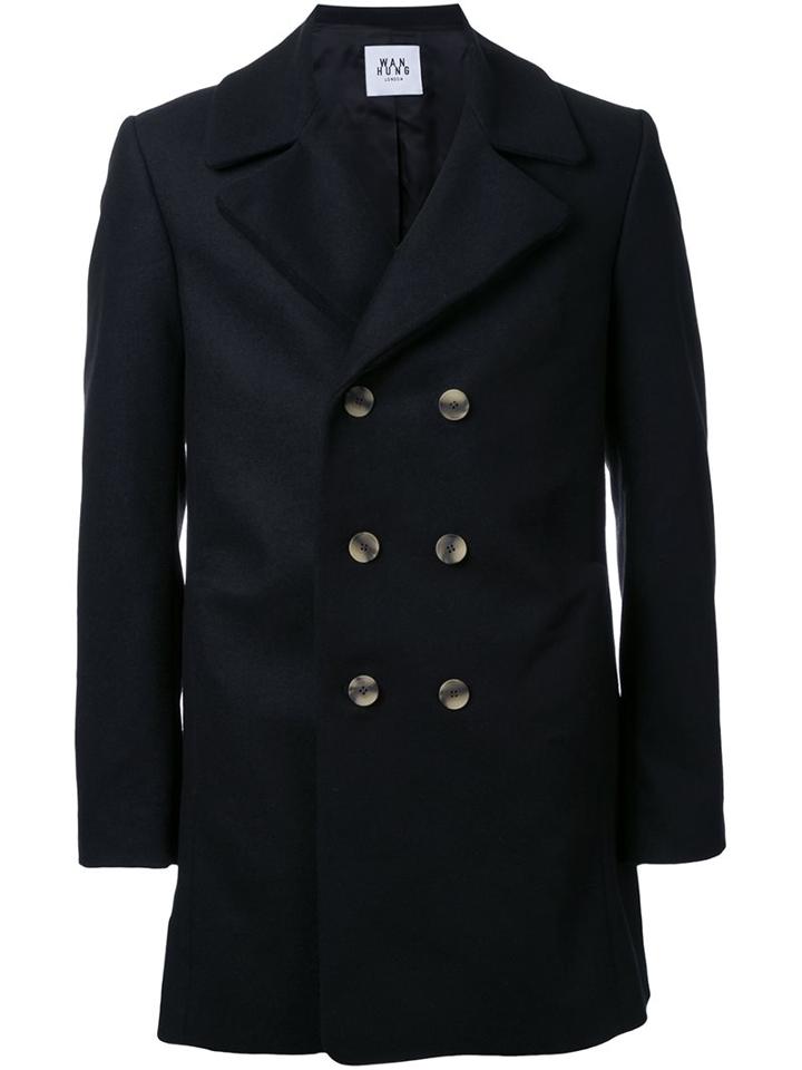 Wan Hung 3d Detail Double Breasted Coat