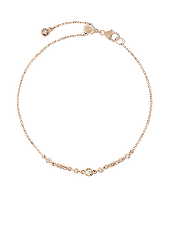 Astley Clarke Mini Icon Nova Diamond Bracelet - Yellow Gold