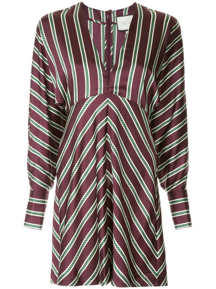 Alexis Alexis Tena Baordeauxstripes Natural (veg)->cotton - Red