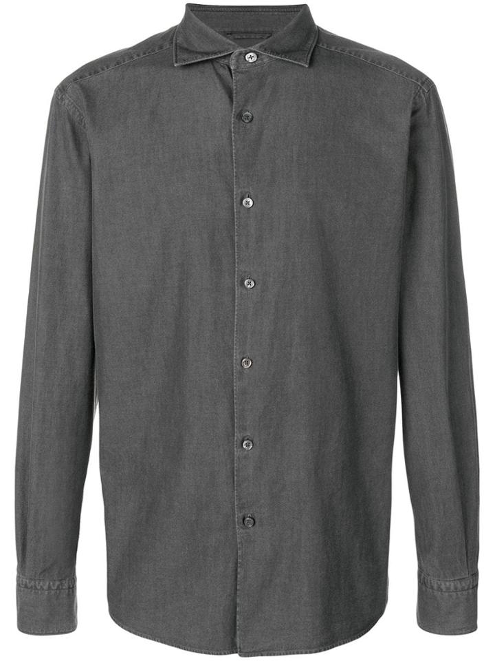 Ermenegildo Zegna Denim Shirt - Grey