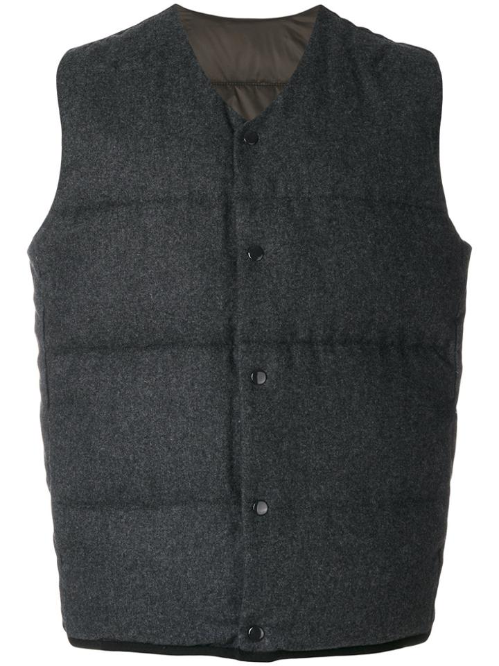 Bellerose Padded Gilet - Grey
