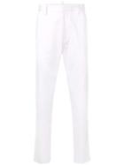 Dsquared2 Regular Fit Tailored Trousers - White