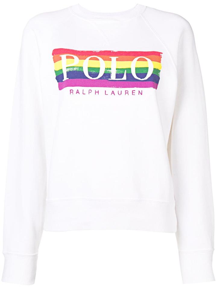 Polo Ralph Lauren Logo Sweater - White