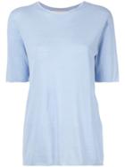 Marni Longline Knitted Top - Blue