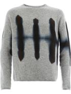 Suzusan Printed Sweater - Grey