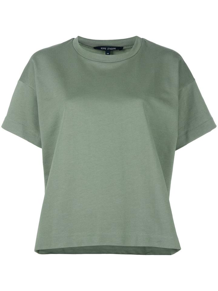 Sofie D'hoore Test Top, Women's, Size: 36, Green, Cotton