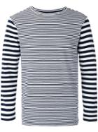 Blue Blue Japan - Long Sleeve Stripe T-shirt - Men - Cotton/nylon/spandex/elastane - S, Cotton/nylon/spandex/elastane