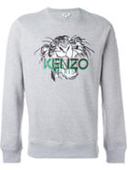Kenzo Jungle Kenzo Sweatshirt, Men's, Size: L, Grey, Cotton